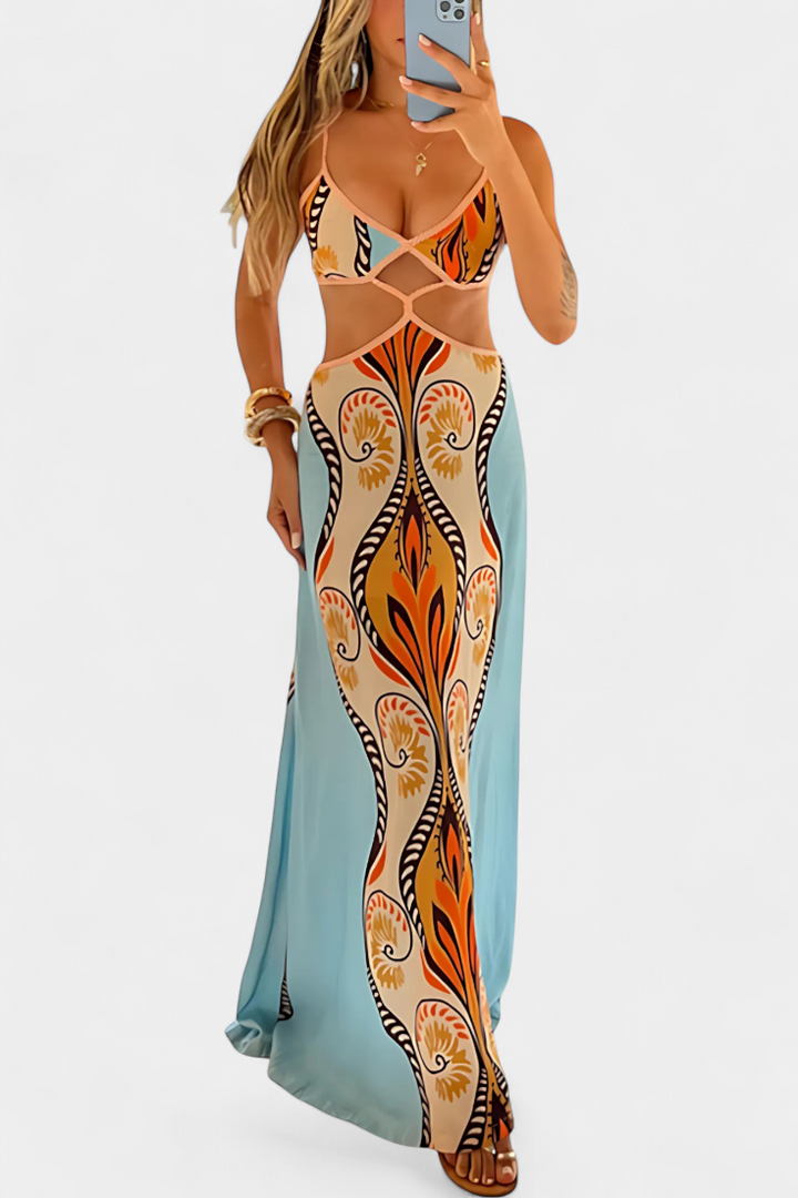Miranda - Cut-Out Maxi Dress