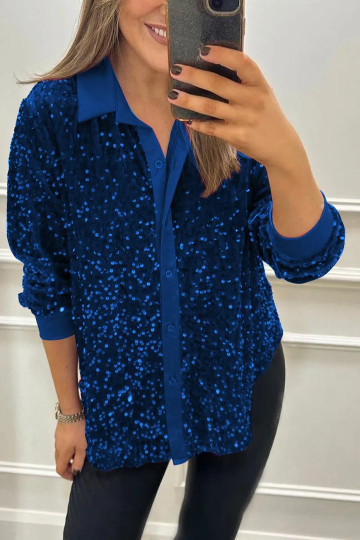 Bryony - Sparkle Sequin Shirt