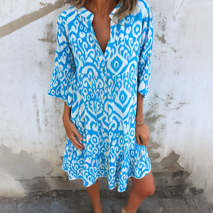 Bonnie - Elegant V-Neck Dress