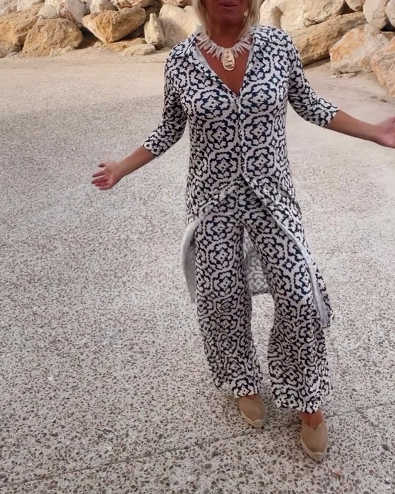 Erika - Printed 2-Piece Set