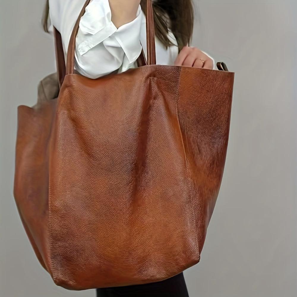 Renee™ Retro Softness | Large Capacity Tote Bag