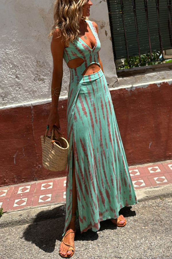 Bianca - Plunge Cut-Out Dress