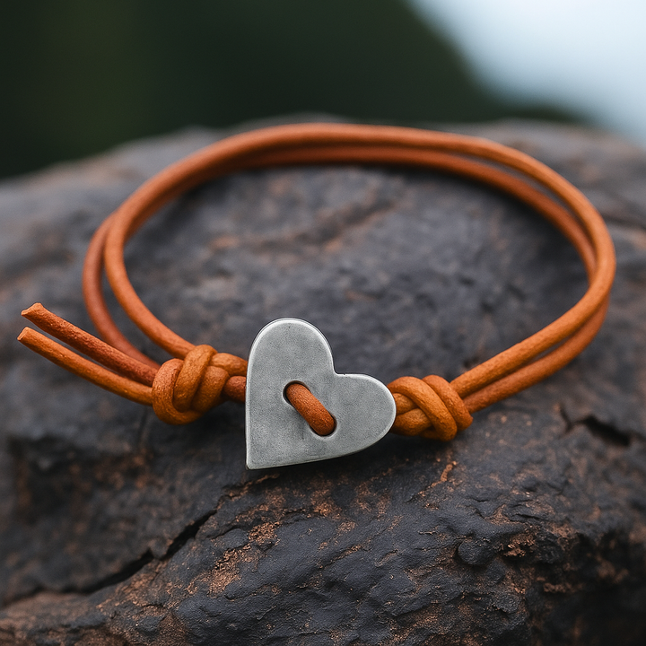 Harper - Heart Cord Bracelet