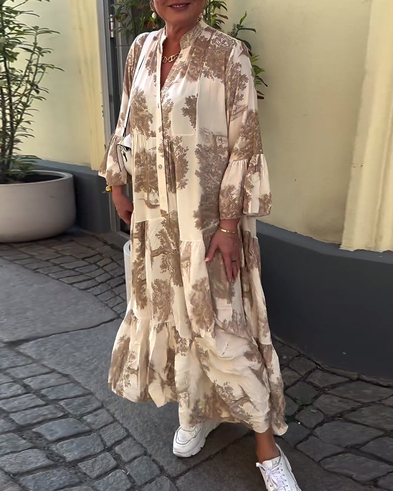 Savanna - Long Floral Dress