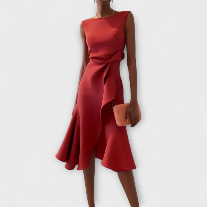 Giovanna - Draped Sleeveless Dress