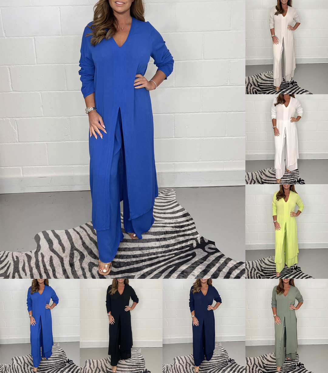 Tilly - Casual V-Neck Co-Ord