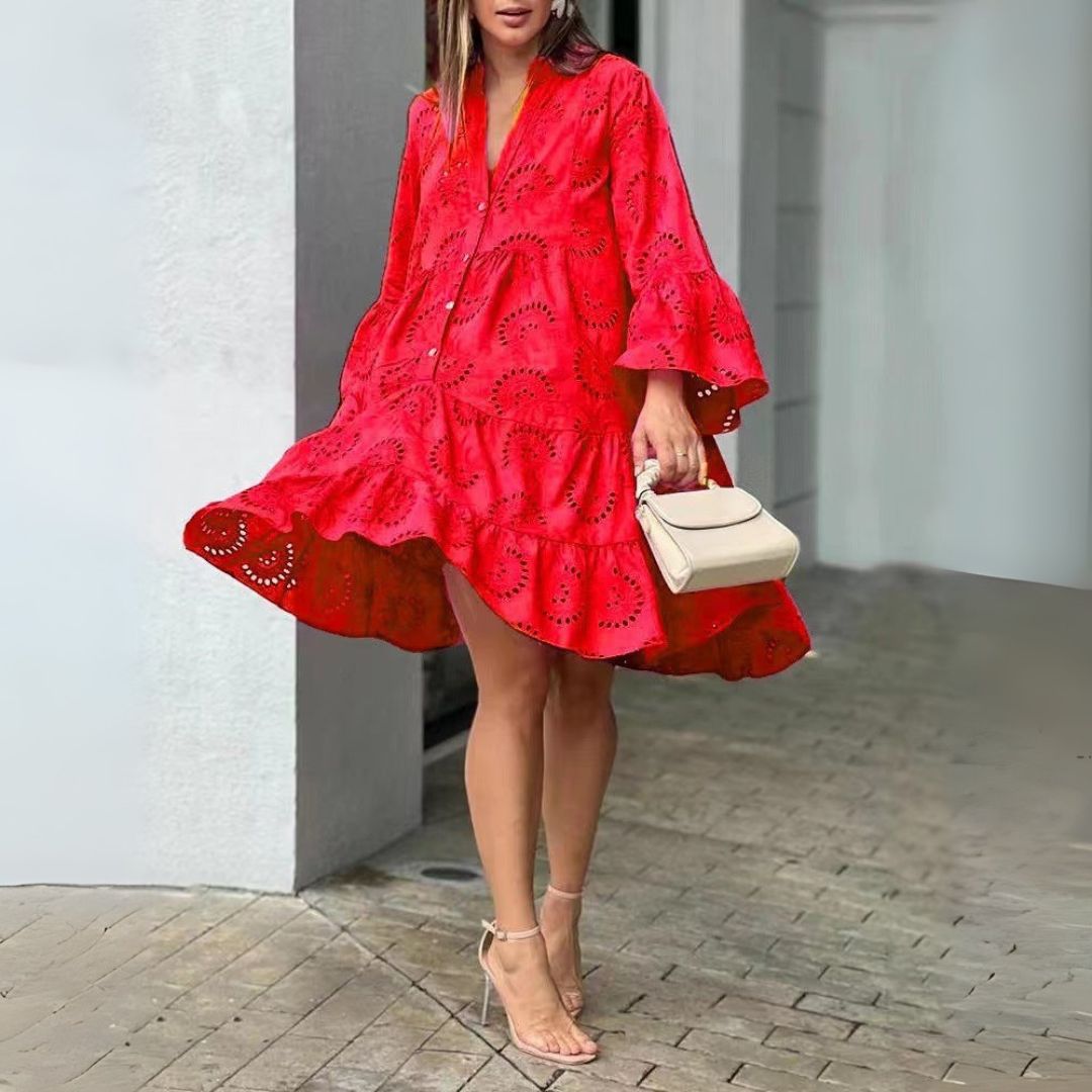 Elodie - Puff Sleeve Dress