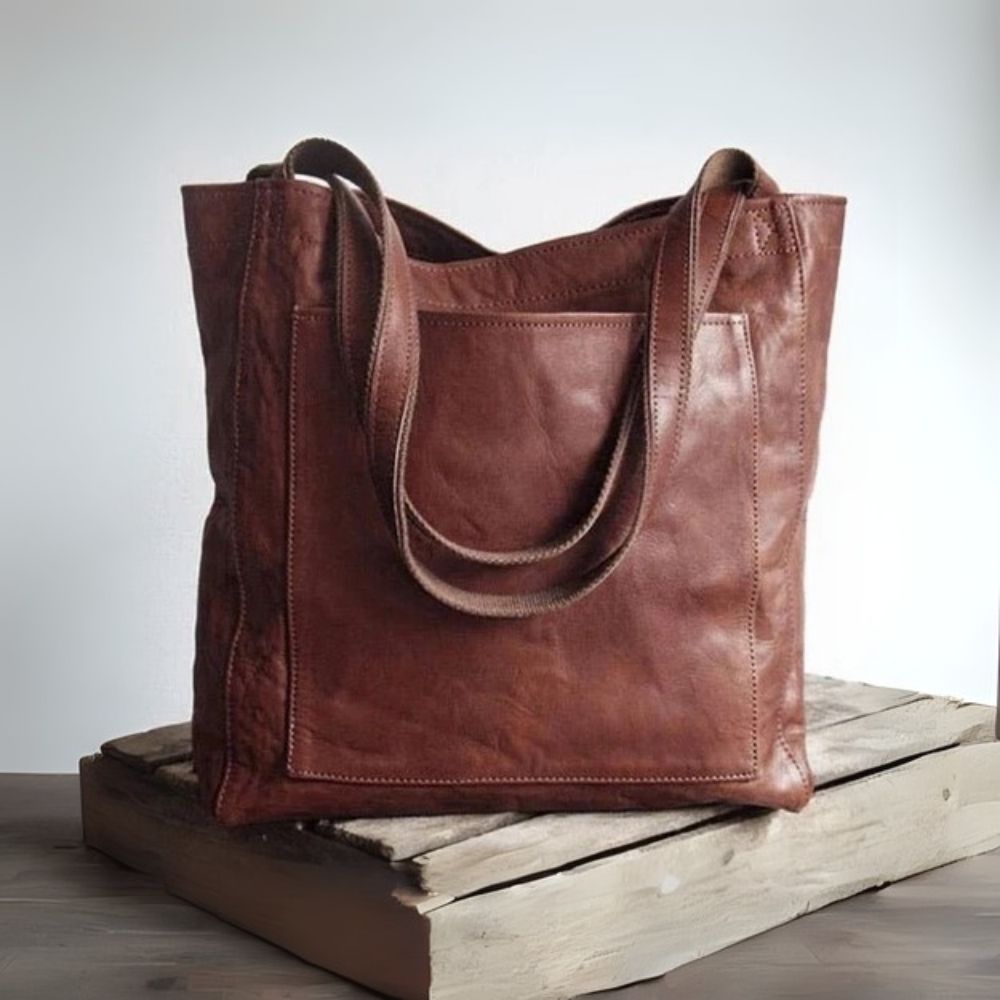 Linda™ Modern Leather Shoulder Bag