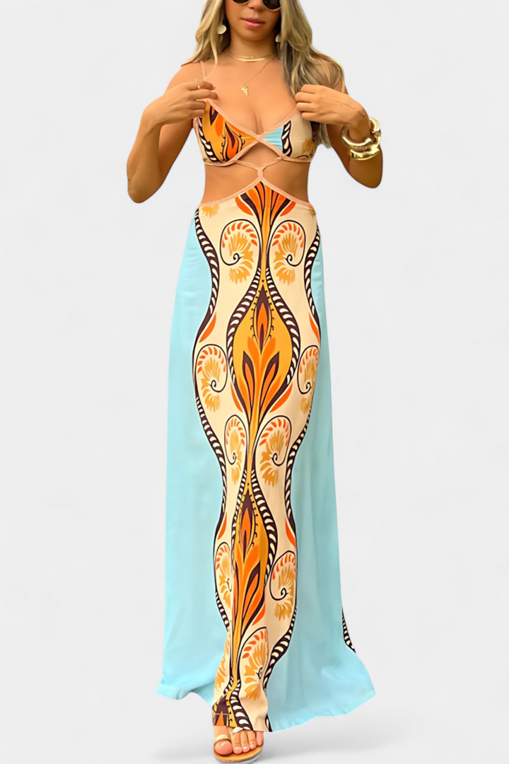 Miranda - Cut-Out Maxi Dress
