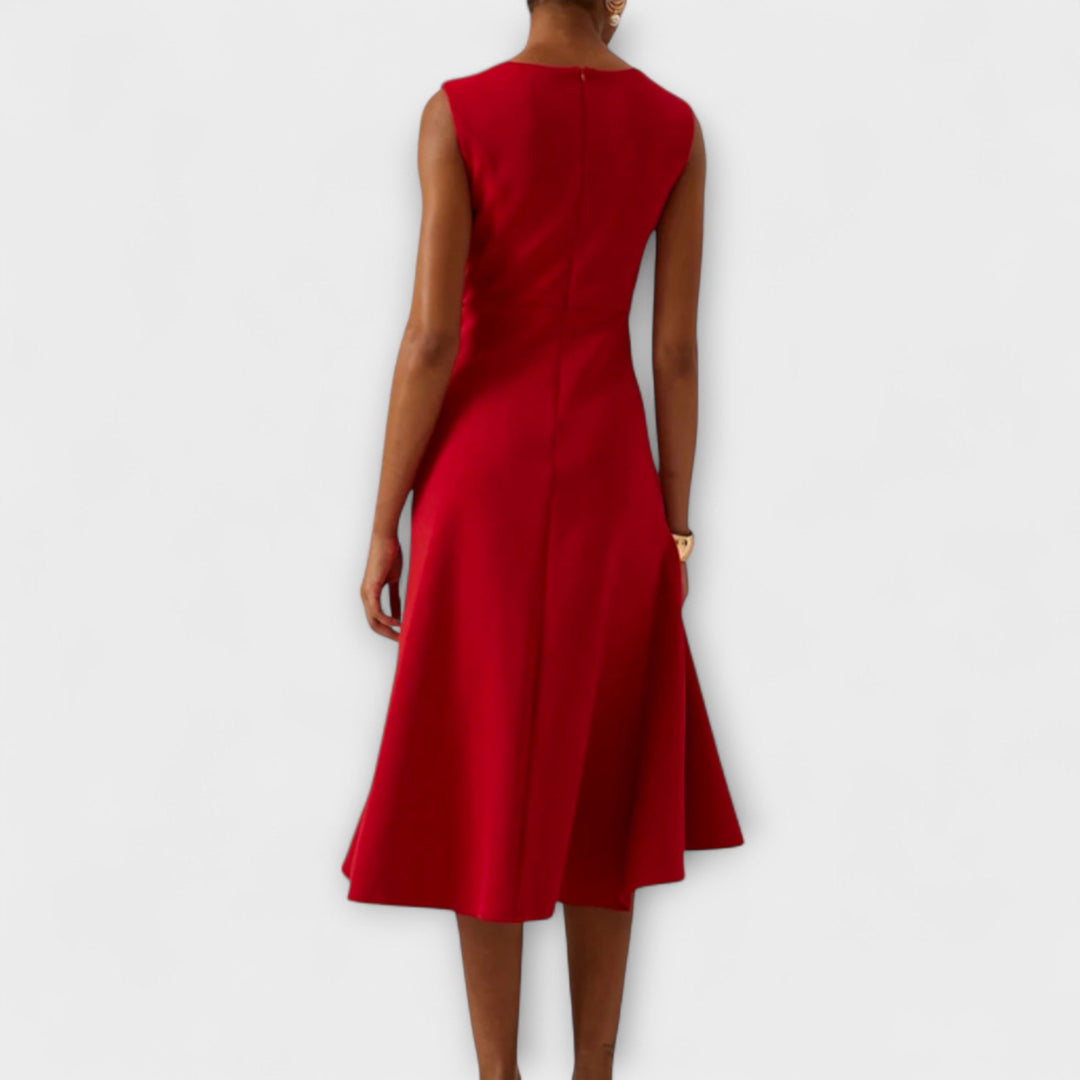 Giovanna - Draped Sleeveless Dress