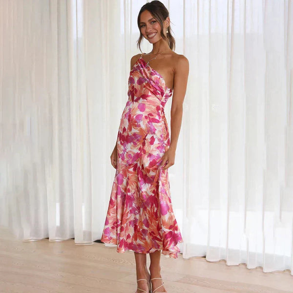 Giana - One-Shoulder Midi Dress