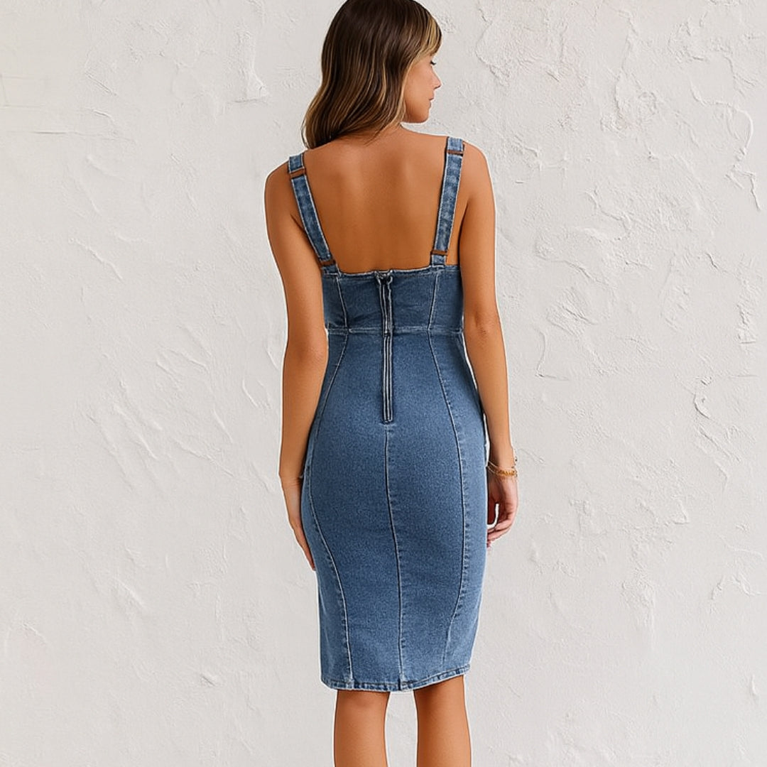 Maura - Summer Denim Dress