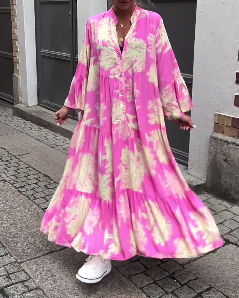 Savanna - Long Floral Dress