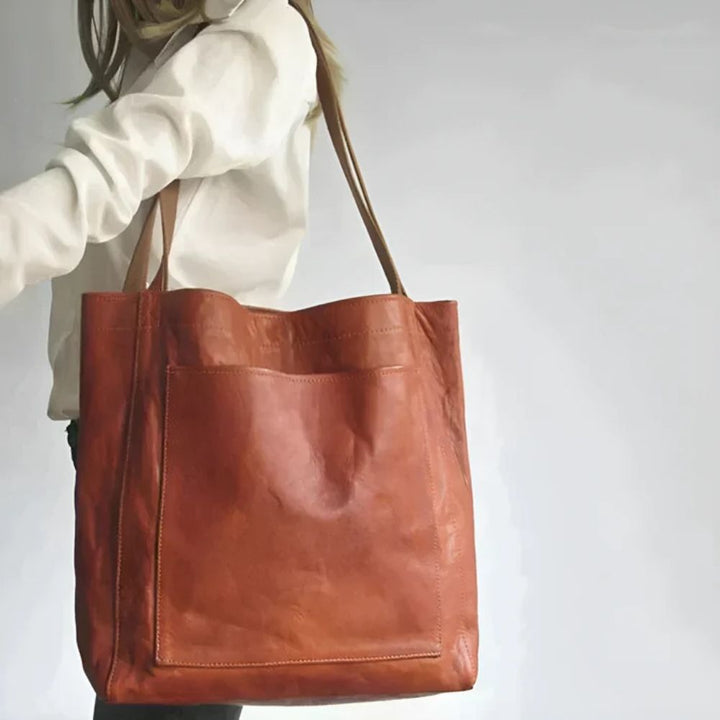 Linda™ Modern Leather Shoulder Bag