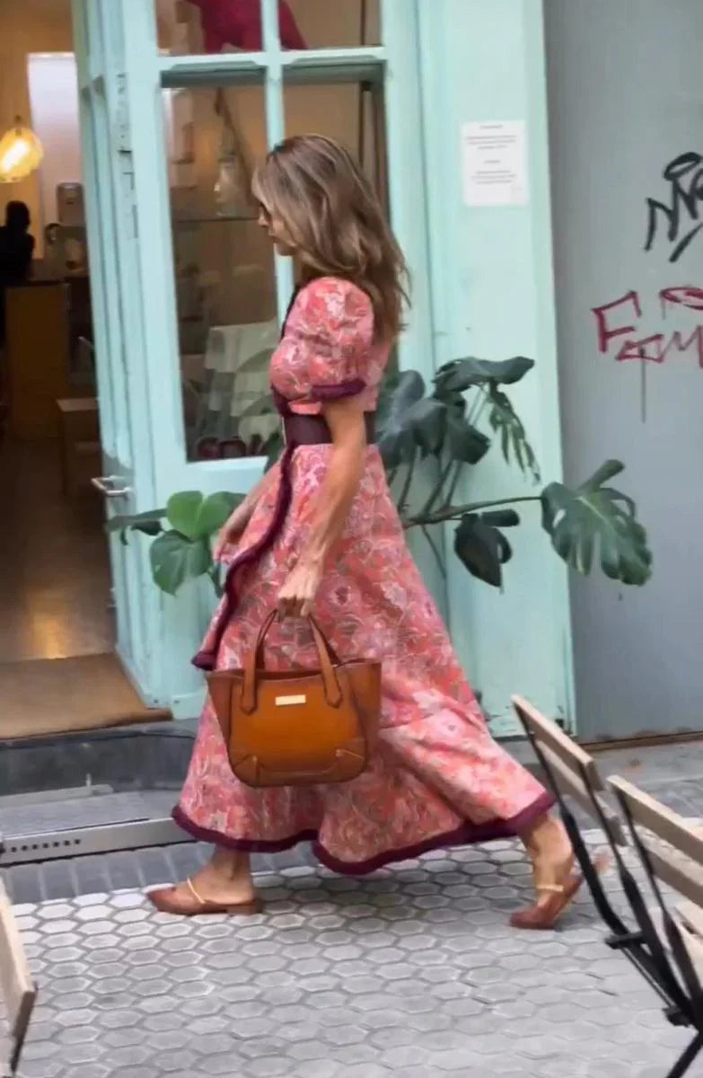 Melody - Floral Wrap Dress