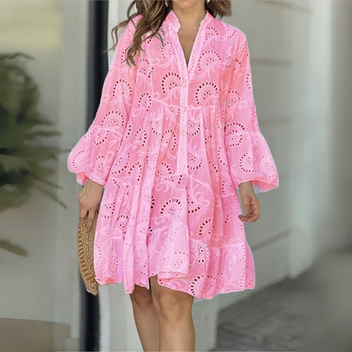 Elodie - Puff Sleeve Dress