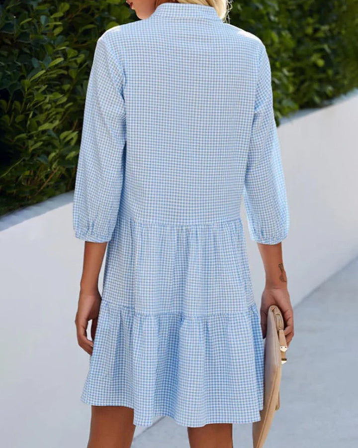 Kelly - Casual Button Dress