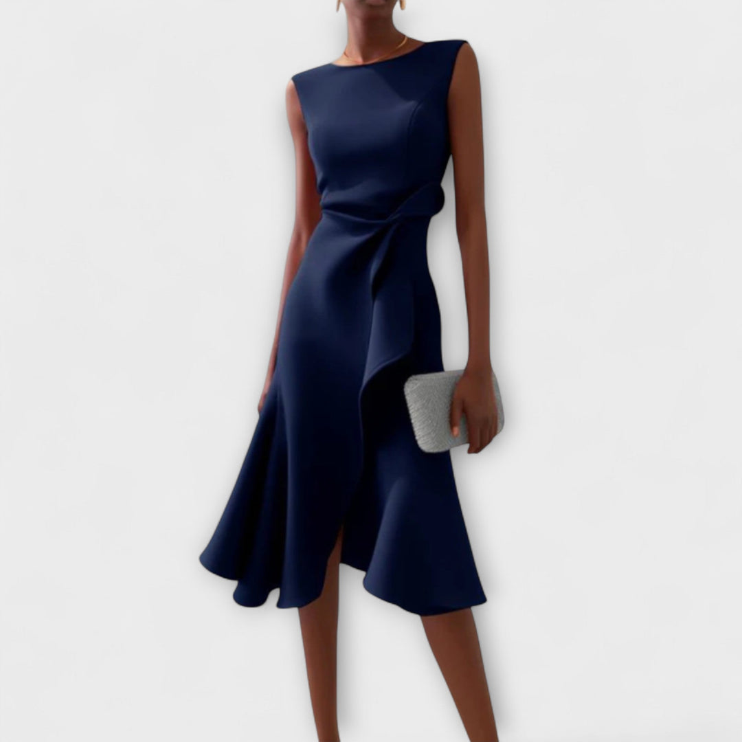 Giovanna - Draped Sleeveless Dress