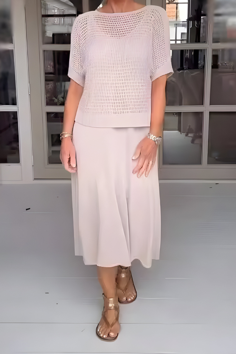 Azaria - Knitted Top Dress Co-Ord