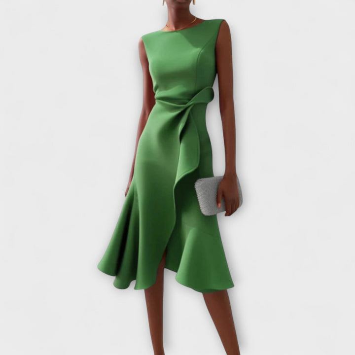 Giovanna - Draped Sleeveless Dress