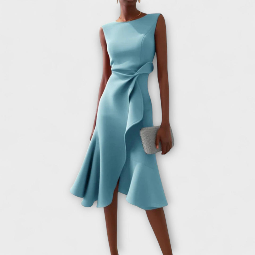 Giovanna - Draped Sleeveless Dress