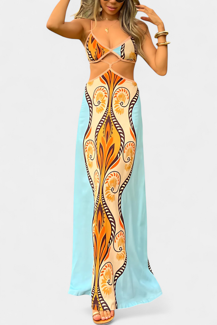 Miranda - Cut-Out Maxi Dress