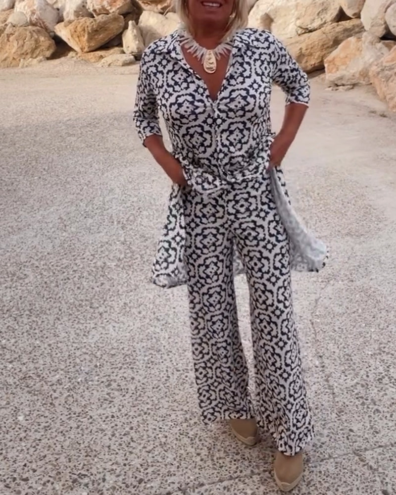 Erika - Printed 2-Piece Set