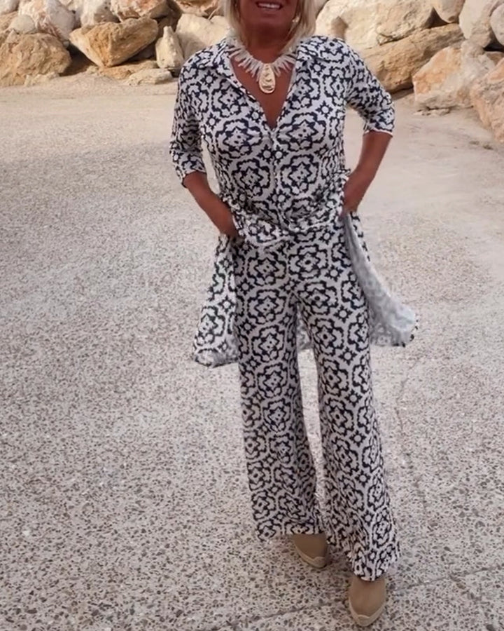 Erika - Printed 2-Piece Set