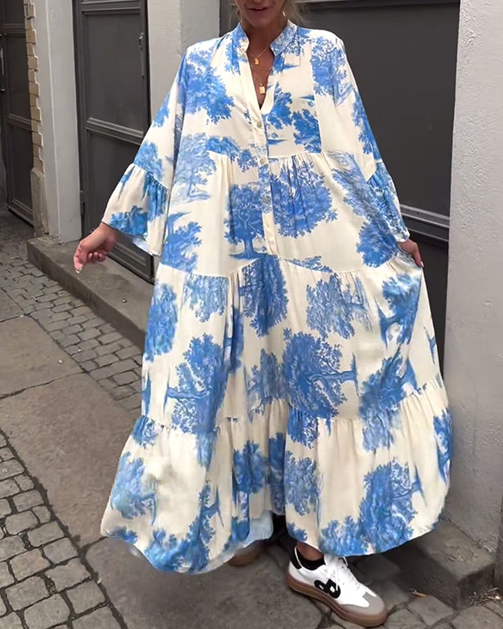 Savanna - Long Floral Dress