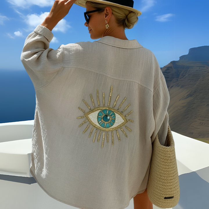 Anna - Greek Eye Shirt