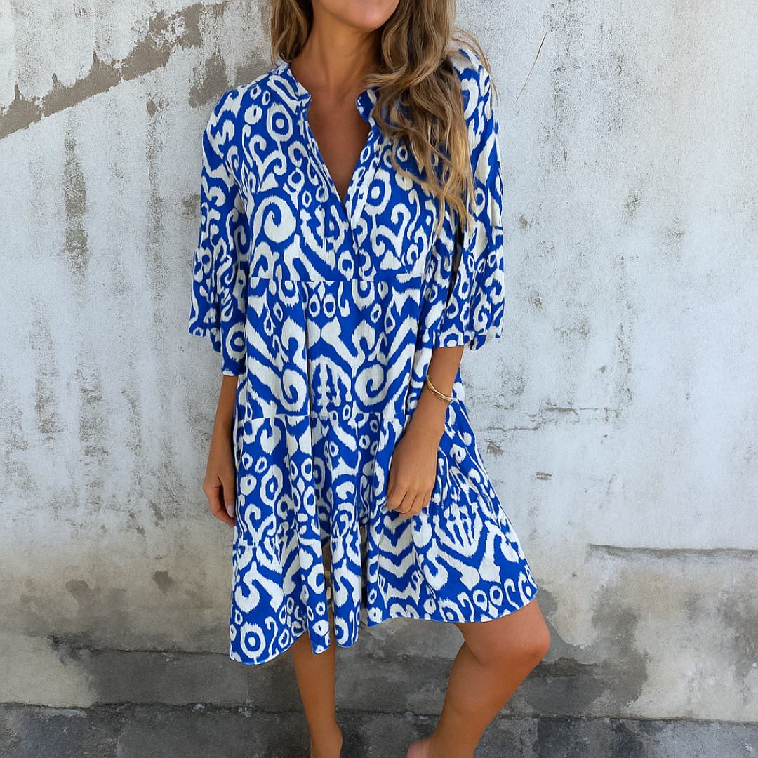 Bonnie - Elegant V-Neck Dress