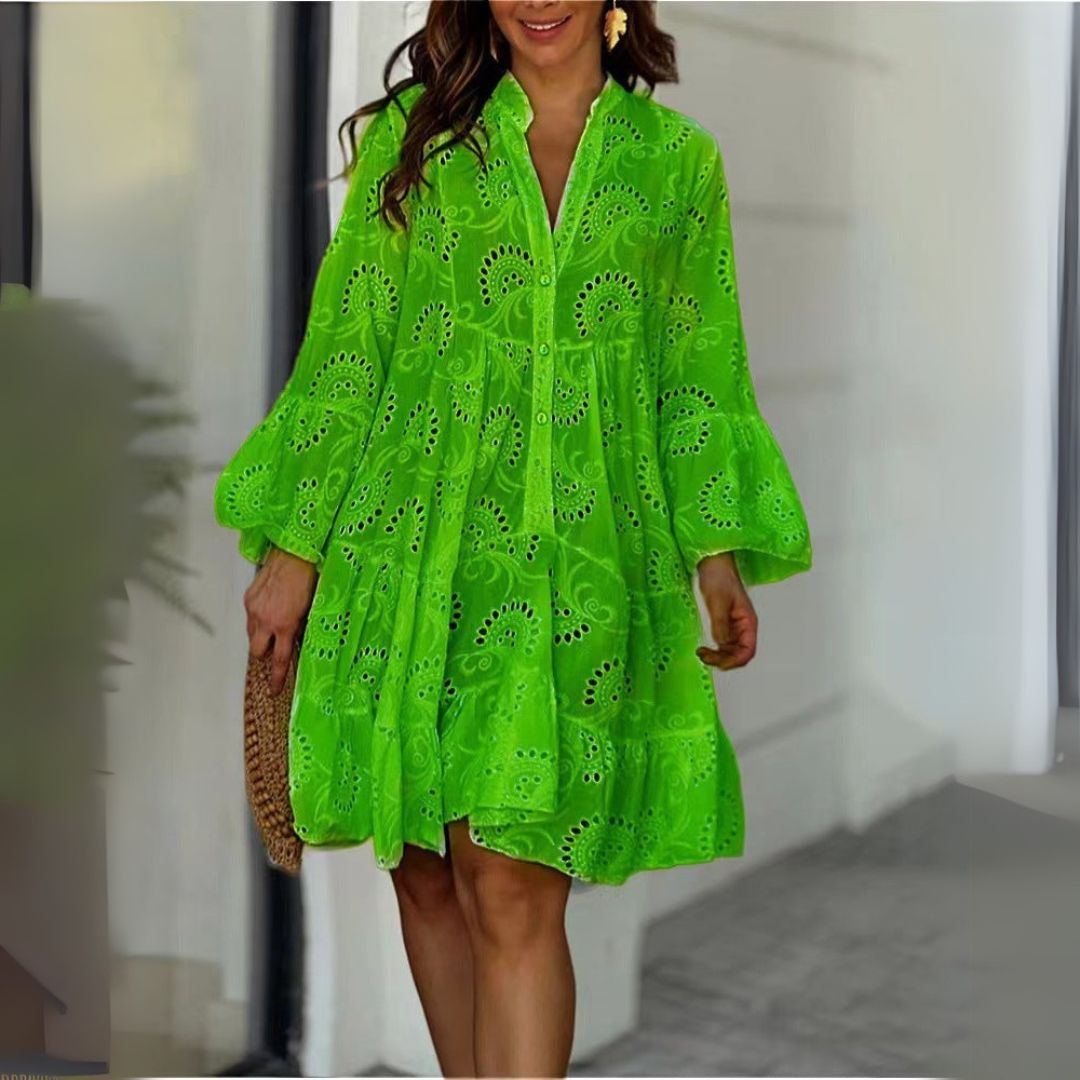 Elodie - Puff Sleeve Dress