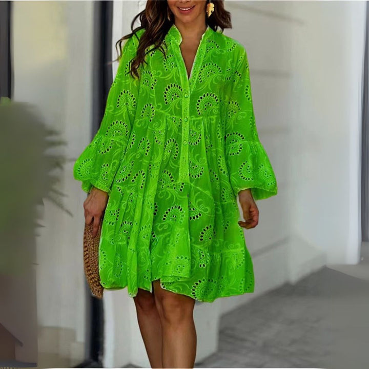Elodie - Puff Sleeve Dress