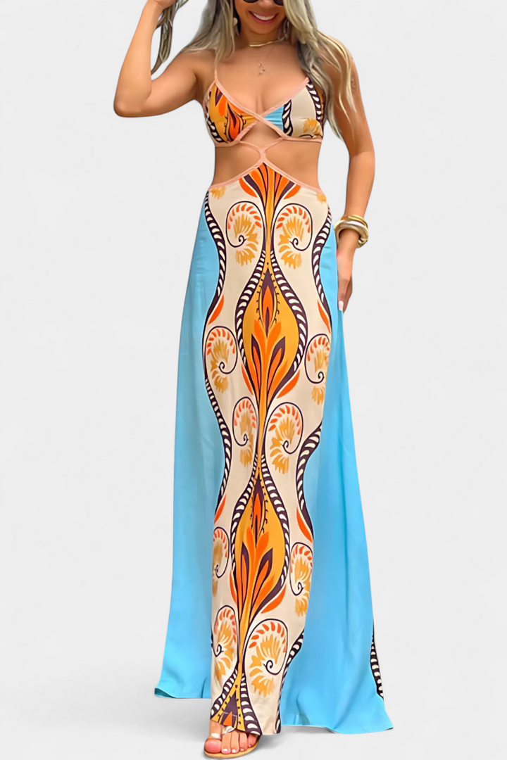 Miranda - Cut-Out Maxi Dress