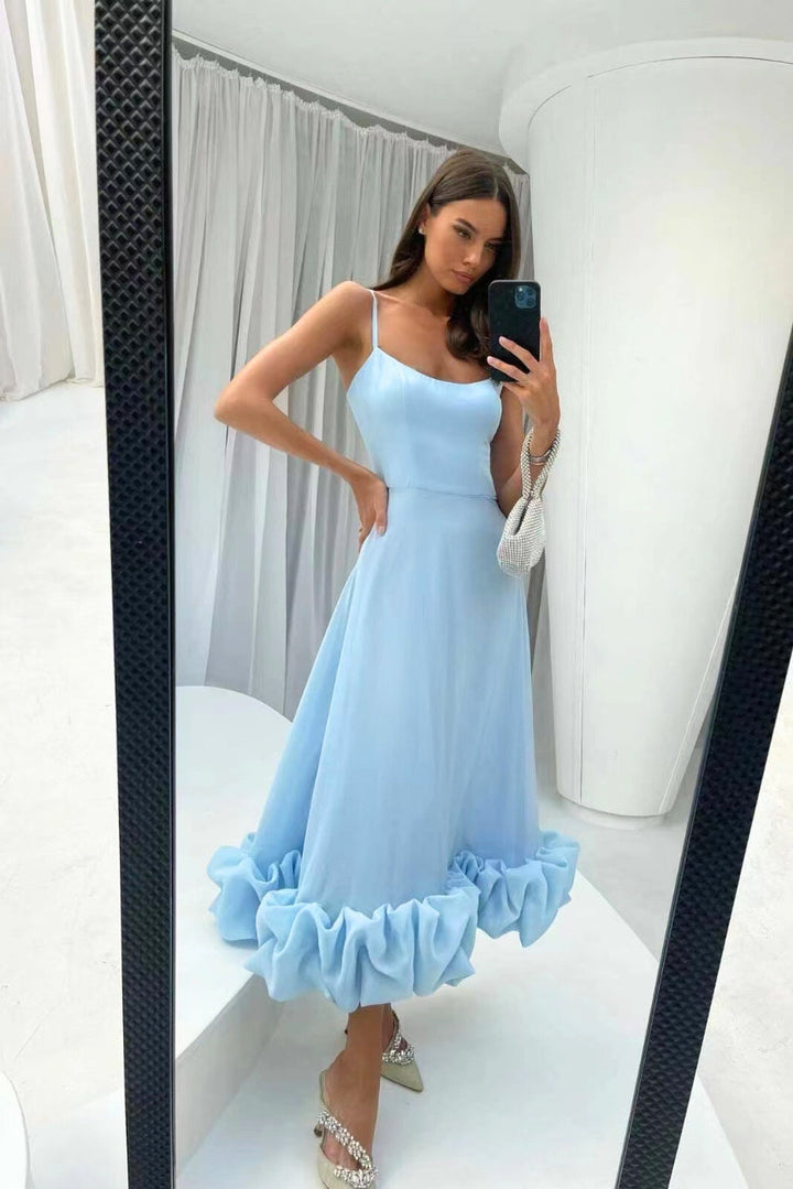 Cynthia - Elegant Ruffle Dress