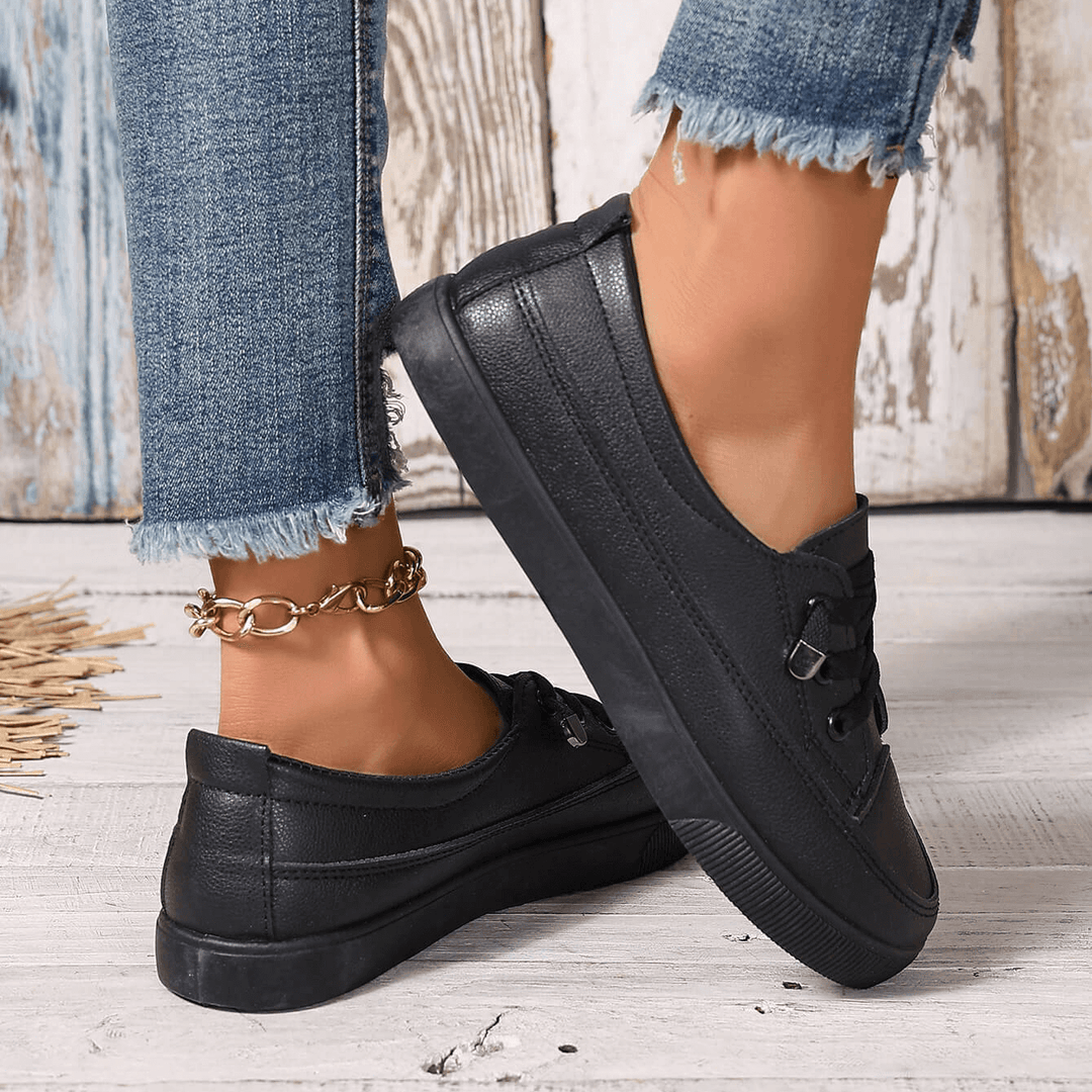 Denise - Everyday Lace-Up Trainers