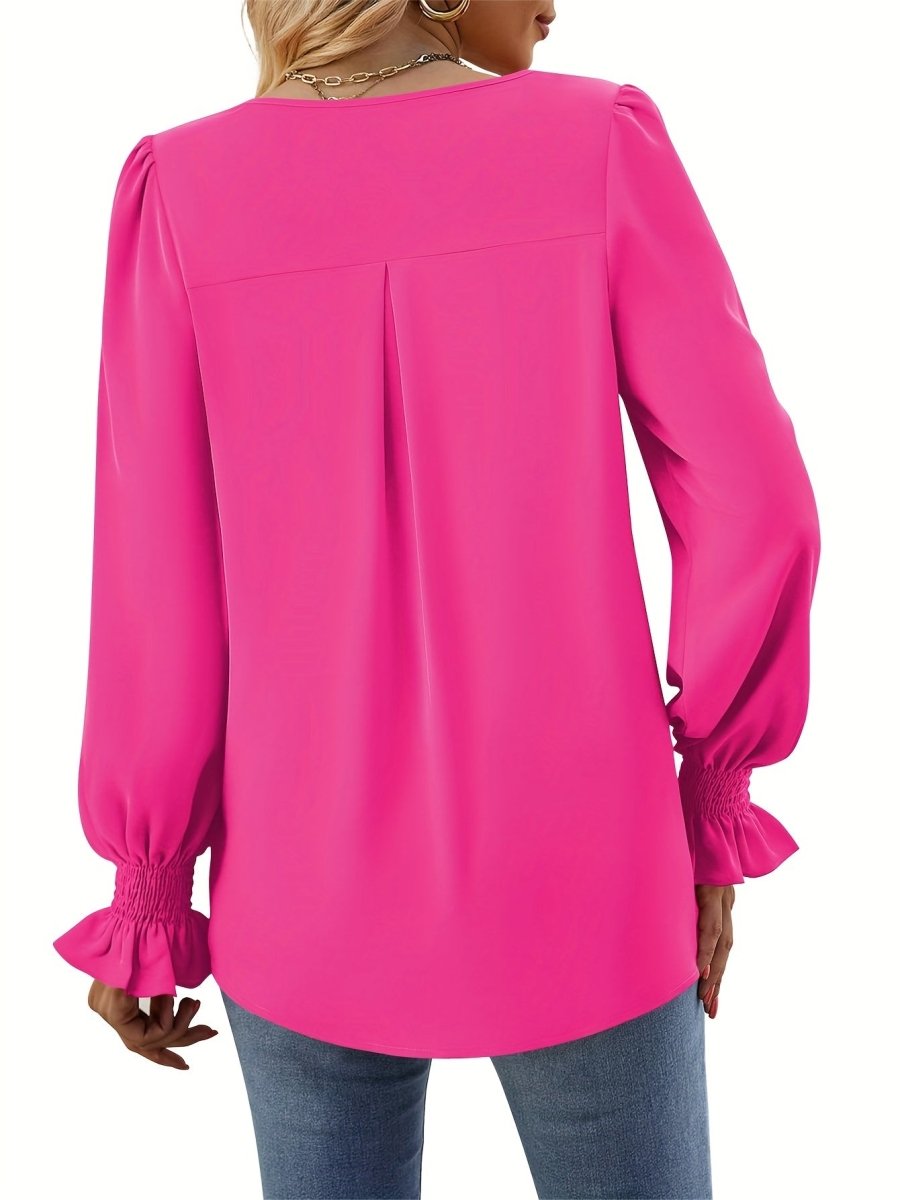 Lousie - Classy V-Neck Top