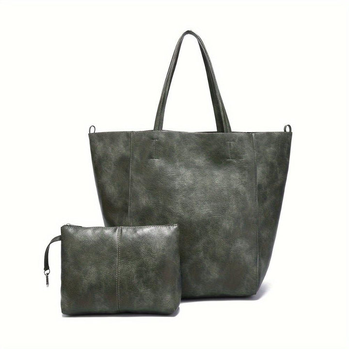 Renee™ Retro Softness | Large Capacity Tote Bag