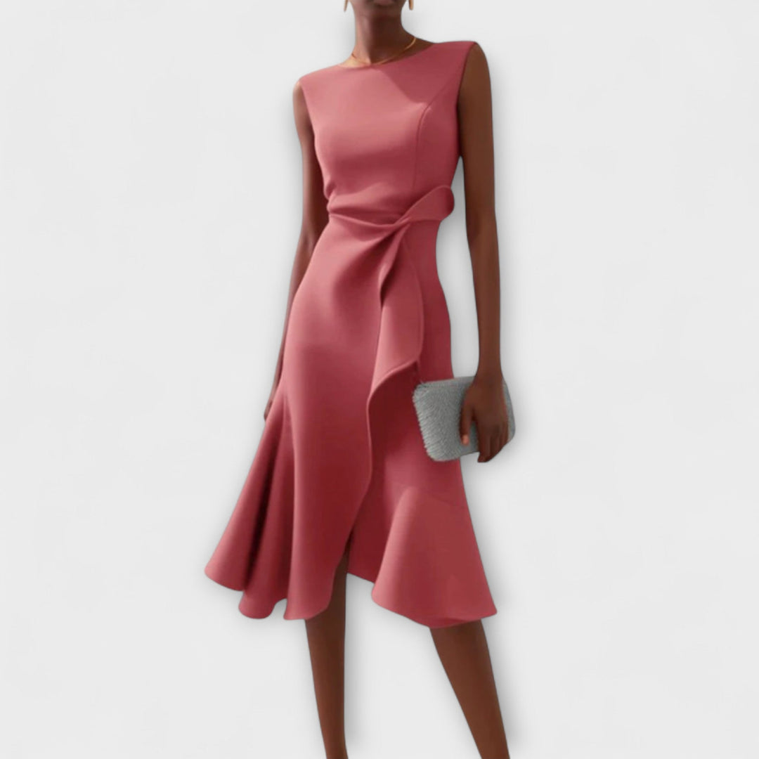 Giovanna - Draped Sleeveless Dress