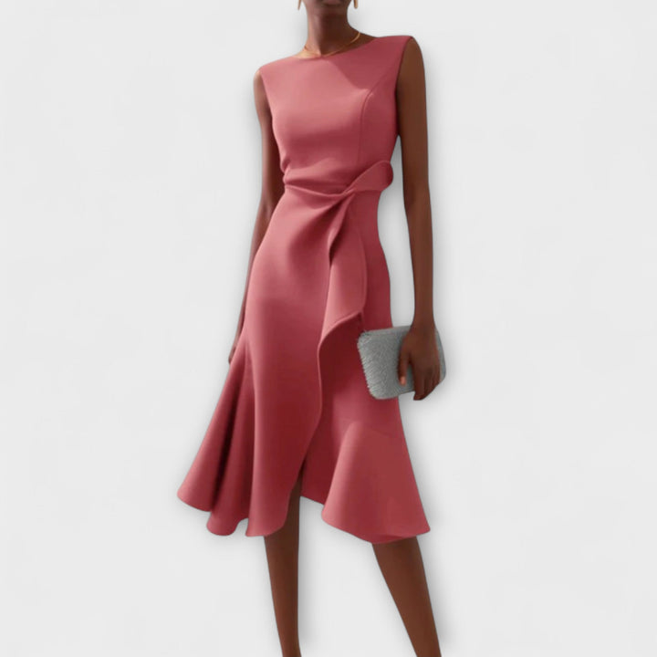 Giovanna - Draped Sleeveless Dress
