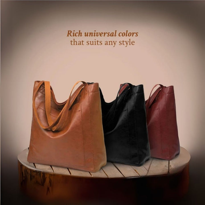 Linda™ Modern Leather Shoulder Bag