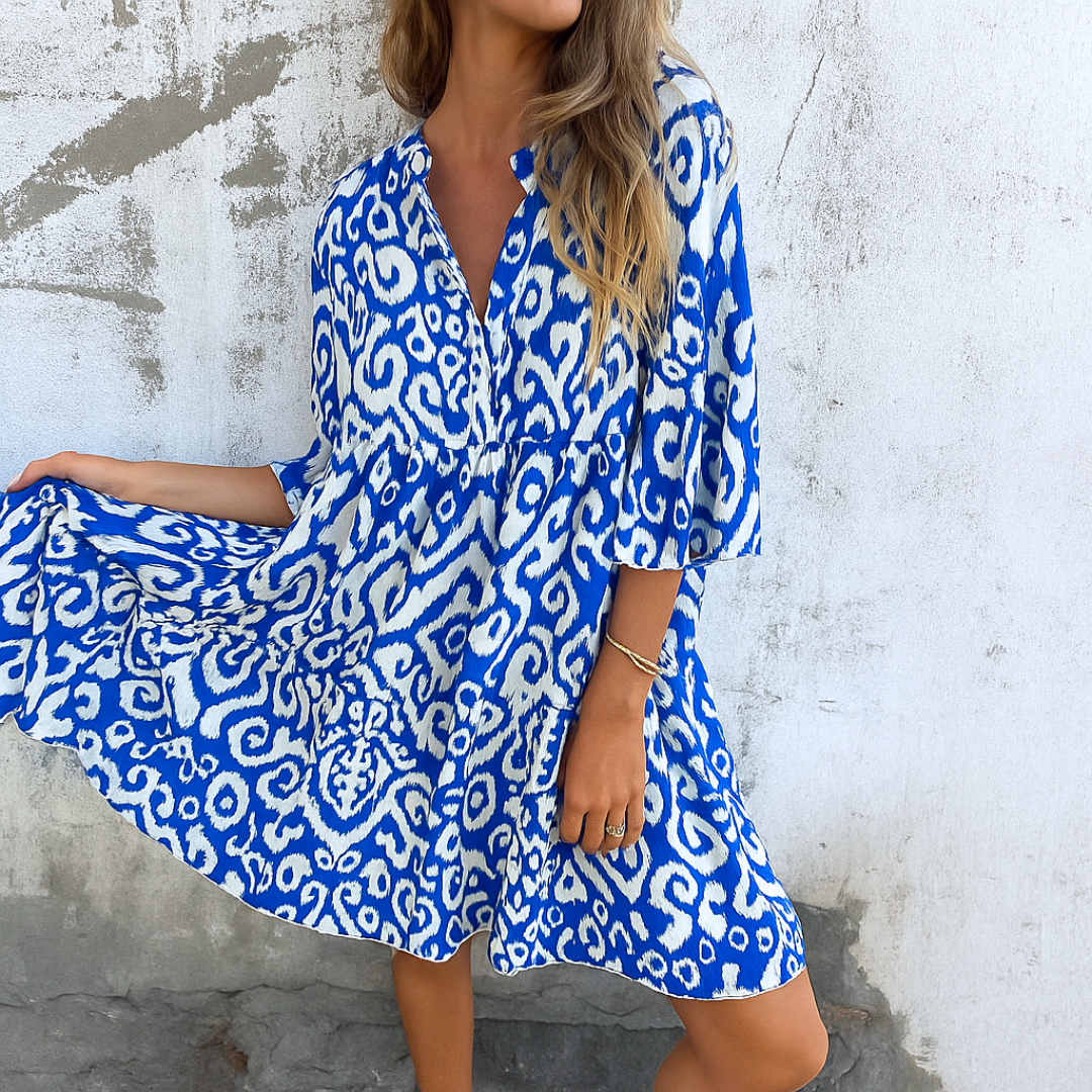 Bonnie - Elegant V-Neck Dress