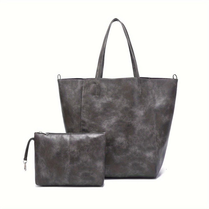 Renee™ Retro Softness | Large Capacity Tote Bag