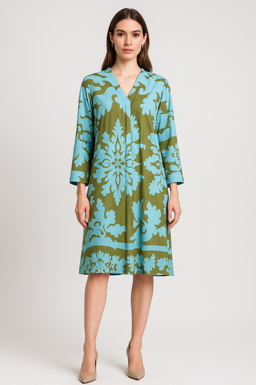Aileen - Casual V-Neck Dress