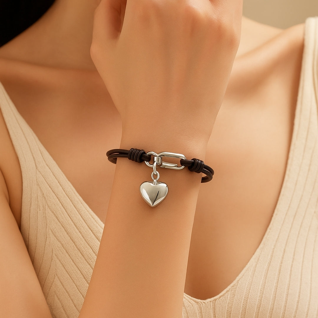 Hope - Vintage Heart Bracelet