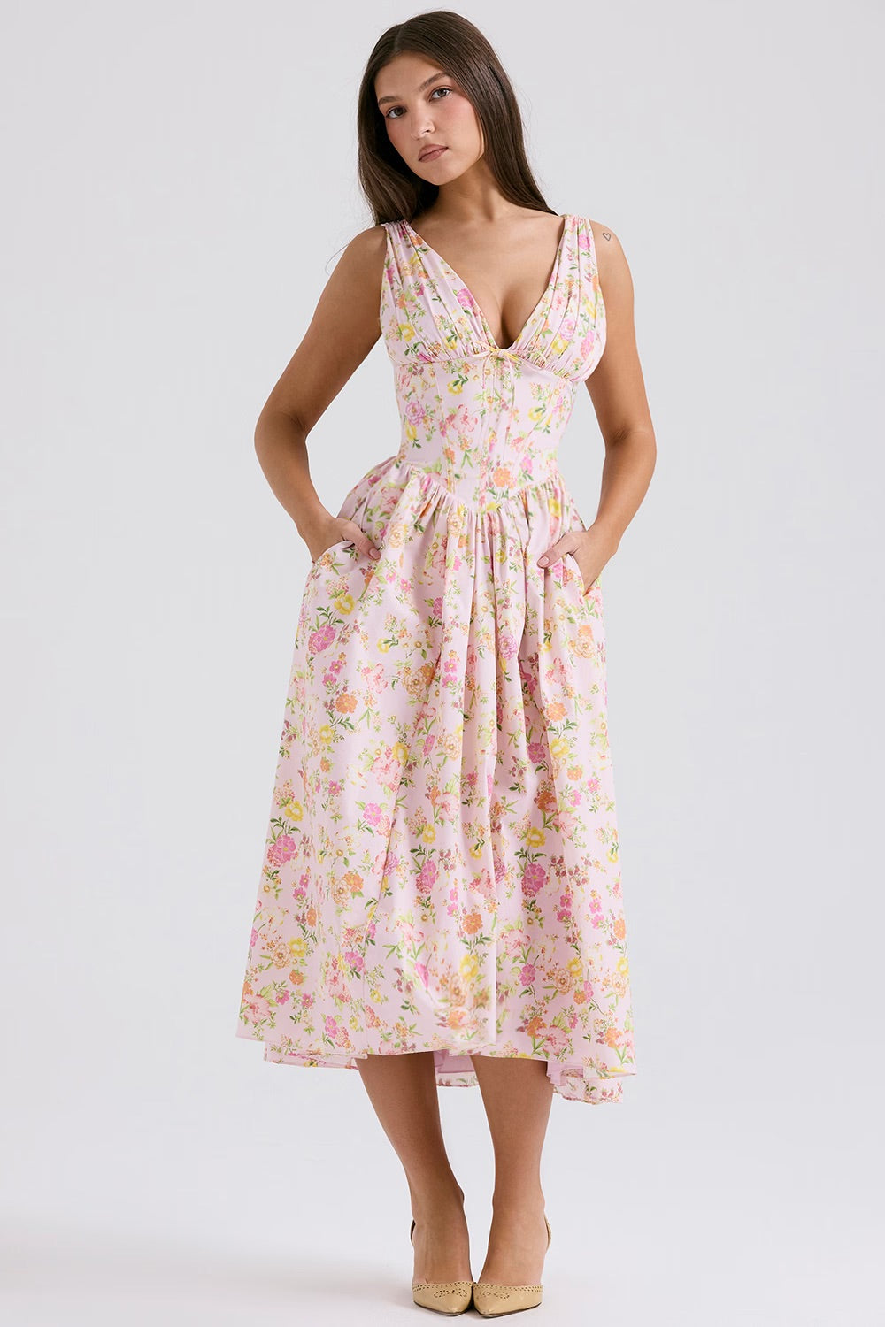 Merrill - V-Neck Summer Dress