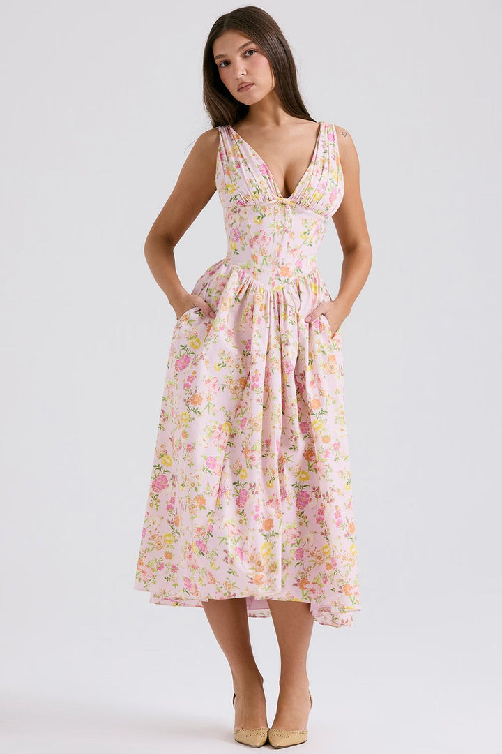 Merrill - V-Neck Summer Dress