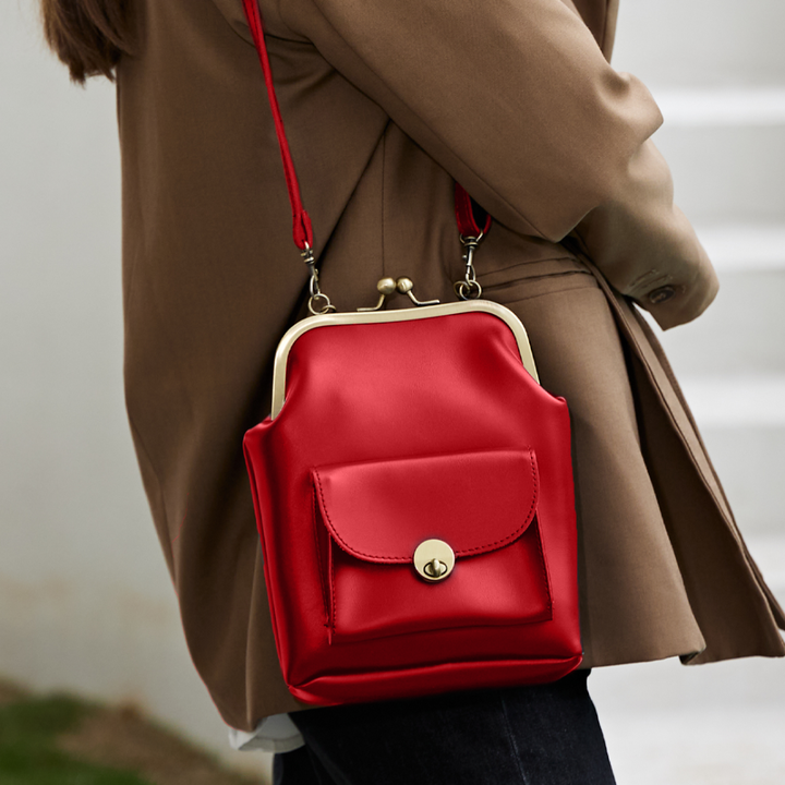Vintage Kiss-Lock Bag - Grace™ Retro Chic Essential