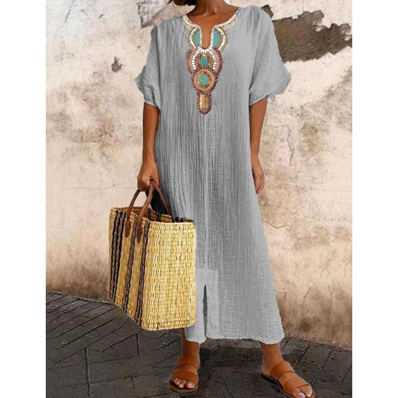 Angelique - Boho Maxi Dress