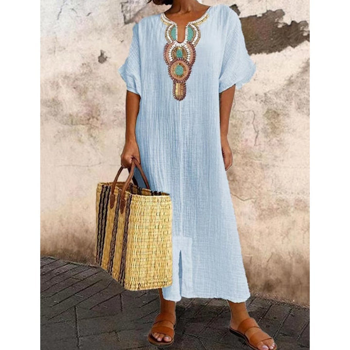 Angelique - Boho Maxi Dress